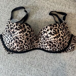 Victoria's Secret Leopard Print Bra - Balconet